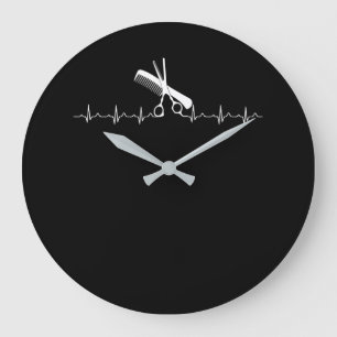 Hairstylist Heartbeat Grote Klok