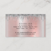 HAIRSTYLISTE Salon Carte de visite (Dos)