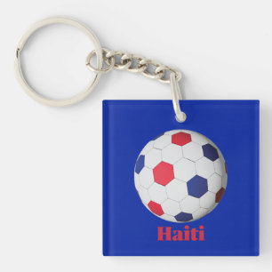 Haïtaans Voetbal Sleutelhanger
