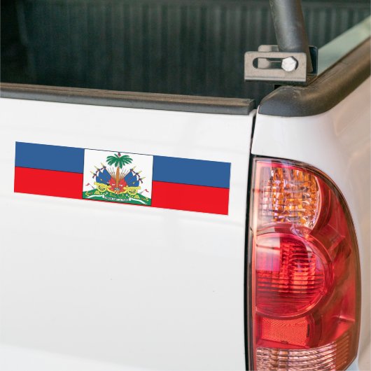 Haïti Bumpersticker (Op Truck)