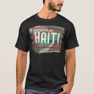 Haïti Camouflage 1 T-shirt