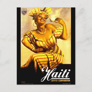 Haïti Coffee Corporation ad 1950 Briefkaart