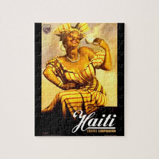 Haïti Coffee Corporation ad 1950 Legpuzzel (Verticaal)