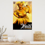 Haïti Coffee Corporation ad 1950 Poster (Keuken)
