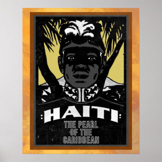 HAITI De Pearl van het Caribische Poster