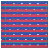 Haïti, Drapeau haïtien Tissu /mode tendance (Échantillon)