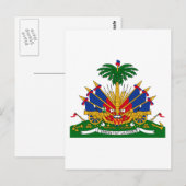 haïti - embleem briefkaart (Voorkant / Achterkant)