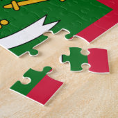 haïti - embleem legpuzzel (Zijkant)