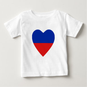 Haïti Flag Heart T-Shirt