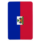 Haiti Flag Magneet (Verticaal)