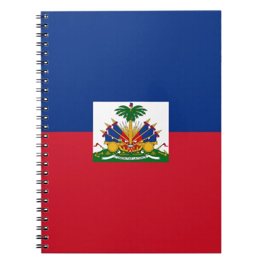 Haiti Flag Notitieboek (Voorkant)