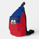 Haiti Flag Sling Bag (Rechterhoek)