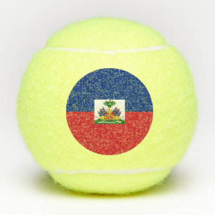 Haiti Flag Tennisballen