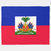 Haïti Fleece Deken (Voorkant (Horizontaal))