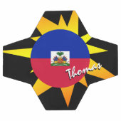 Haïti Football & Drapeau haïtien / BANG (Plat)