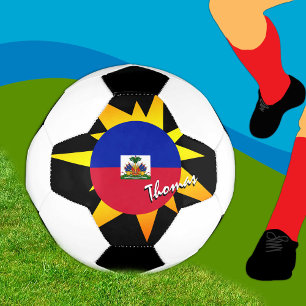 Haïti Football & Drapeau haïtien / BANG