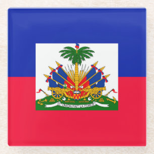 Haïti Glazen Onderzetter