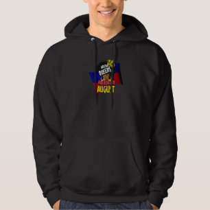 Haiti Haitian Princess Flag Queens Are Born In Aug Hoodie