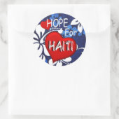 Haïti Hulp Valentijn Stickers (Tas)