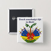 Haïti in nood_ Button (Voorkant /achterkant)