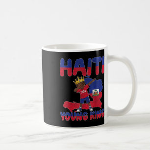 Haïti Jonge Koning Haïtiaanse Vlag Dag Melanine vo Koffiemok