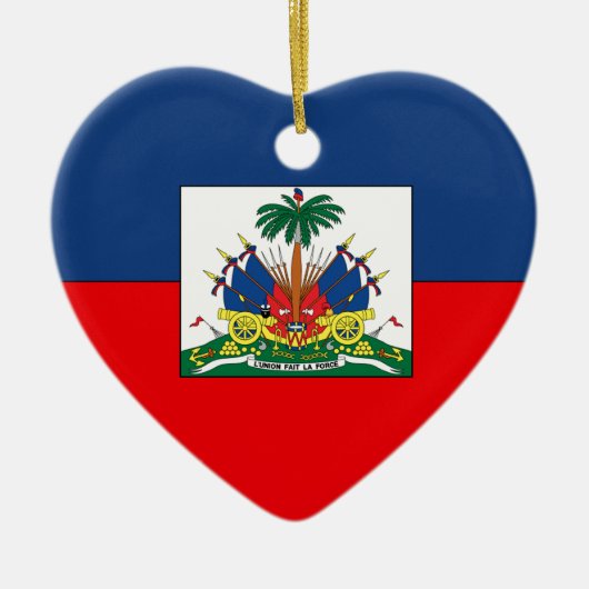 Haïti Keramisch Ornament (Voorkant)