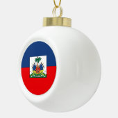 Haïti Keramische Bal Ornament (Rechts)