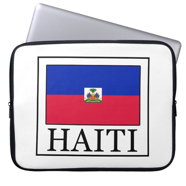 Haïti Laptop Sleeve (Voorkant)