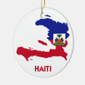 HAITI MAP KERAMISCH ORNAMENT (Links)