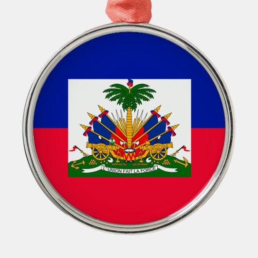 Haïti Metalen Ornament (Voorkant)