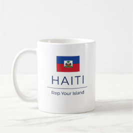 Haïti Minimalistisch | Elke Dag Trots Koffiemok