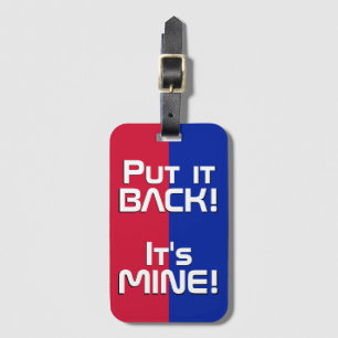 Haïti Nationale vlag Funny Patriotic Bagagelabel
