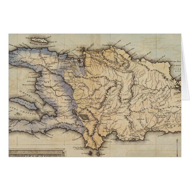 Haïti of Saint Domingo (Voorkant Horizontaal)