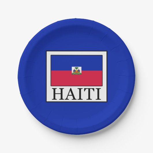 Haïti Papieren Bordje (Voorkant)