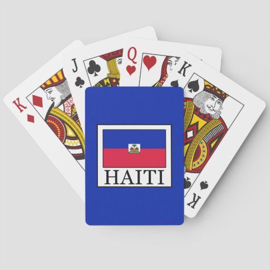 Haïti Pokerkaarten (Achterkant)