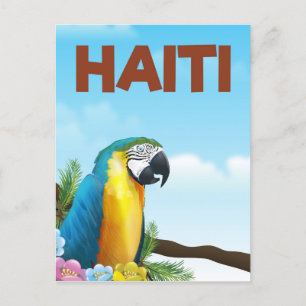 Haïti Reisposter Briefkaart