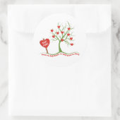 Haïti Relief Valentijn Stickers (Tas)