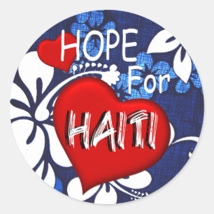 Haïti Relief Valentijn Stickers