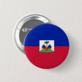 haïti ronde button 5,7 cm (Voorkant /achterkant)