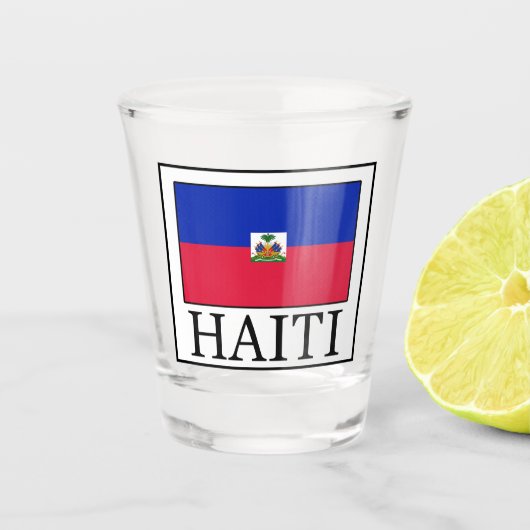 Haïti Shot Glas (Voorkant)