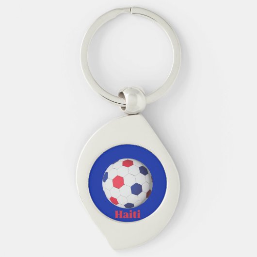 Haiti Soccer Sleutelhanger (Voorkant)