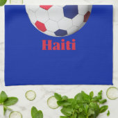 Haiti Soccer Theedoek (Gevouwen)