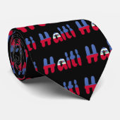 Haïti Stropdas (Opgerold)