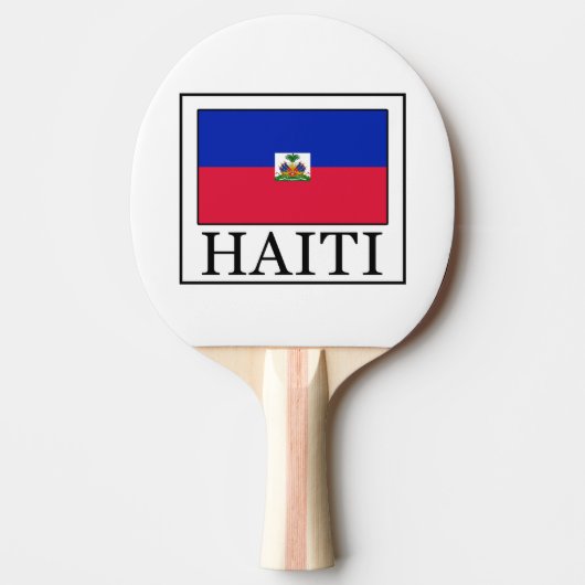 Haïti Tafeltennisbatje (Voorkant)