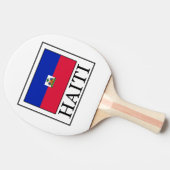Haïti Tafeltennisbatje (Zijkant)