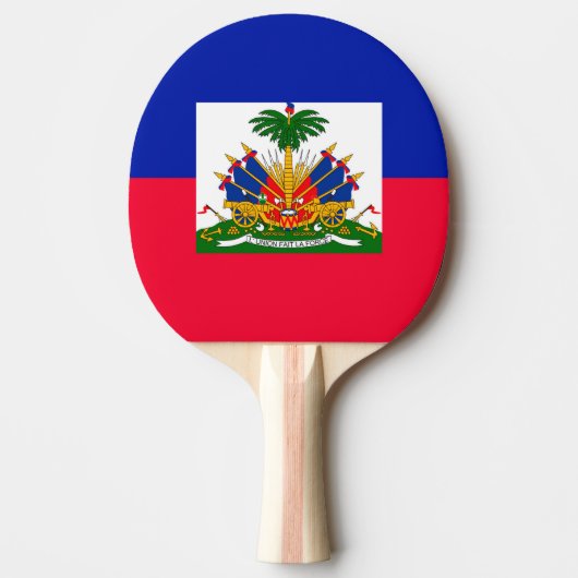 Haïti Tafeltennisbatje (Voorkant)