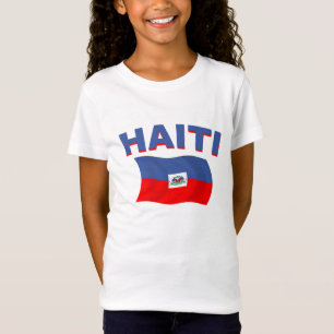 Haïti vlag 2 t-shirt