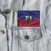 Haïti-vlag Button (Insitu)