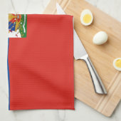 haïti - vlag handdoek (Quarter Fold)