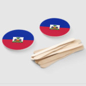 Haiti Vlag Handwaaier (Niet-gemonteerd)